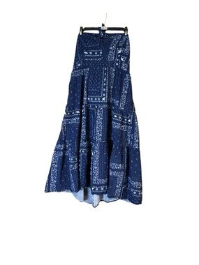 Universal Thread Navy Bandana Print dress